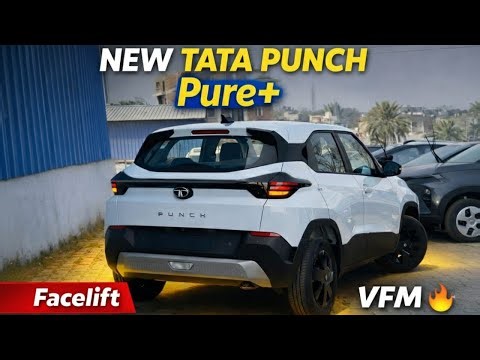 Tata Punch facelift 2026 🤩 |Tata Punch Pure plus | New Tata punch facelift secand base variant