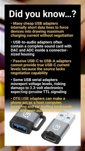 USB adapters: hidden limits, power rules and data traps inside simple dongles