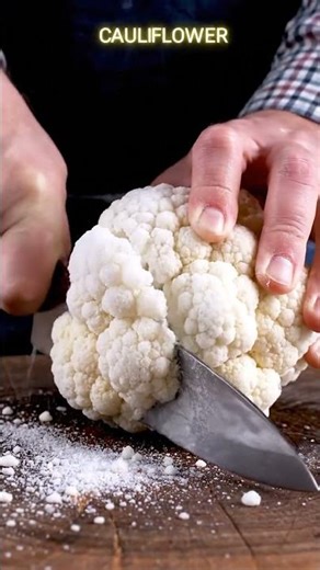 Frozen Cauliflower Cutting ❄️🥦 | Satisfying 3D AI Food Art | Taylor Swift, Jungkook, MrBeast Trend