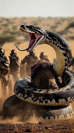 Nature’s Most Terrifying Moment 🐍🔥 #luckygameplay