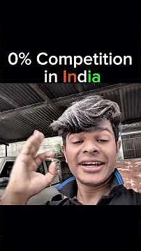 0% Competition in India ⚠️