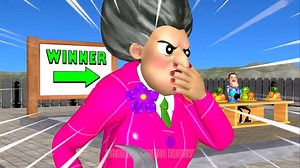 697K views · 10K reactions | Scary Teacher 3D vs Squid Game Slopes Wooden Wheel Level Max Jump Up 5 Times Challenge | Scanry teacher | Facebook