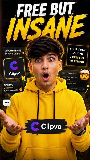 FREE AI Captions That Look INSANE 🤯 | Best AI Caption Generator #aitools