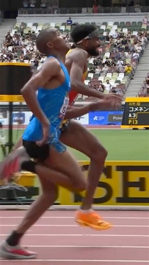 Imagine running a full marathon and winning by the narrowest of margins 😳 #athletics #running #WorldAthleticsChamps #sports | World Athletics