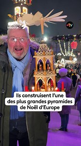 15K views · 143 reactions | Elle tourne sans s'arrêter durant toute la période des fêtes de fin d'année. Une des plus grandes pyramides de Noël d'Europe, avec ses personnages de la crèche, a été installée par une famille de forains au Christkindelsmärik, le marché de Noël de Strasbourg, dans le Bas-Rhin  | France 3 Lorraine | Facebook