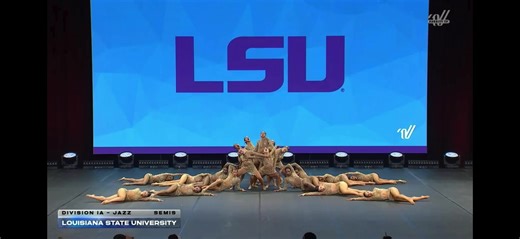 Louisiana State semifinals jazz #louisianastateuniversity #lsutigers #lsutigergirls #udanationals #udacollegenationals