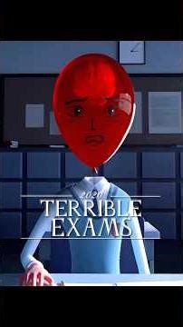 😱 Heads Turn to Red Balloons Exploding! Exam Horror Night