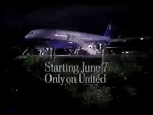 1995 United Airlines "Boeing 777" Commercial
