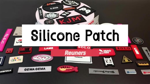 Custom Soft PVC Rubber 3D Embossed Patch for Bags & Clothes Heat Transfer Silicone Tag Wholesale Garment Labels