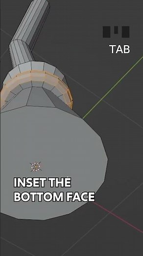 How To Create a Broom - Blender Beginner Tutorial #shorts