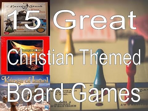 15 Great Christian-Themed Board Games