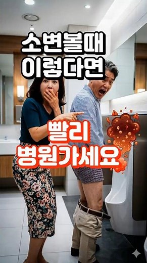 소변 볼 때 이런 증상, 빨리 병원 가보세요! #라이프씨 #소변건강 #건강정보 #중년건강 #신장질환 #간건강 #방광염 #방광암 #질병예방 #노후준비 #자기관리 #쇼츠