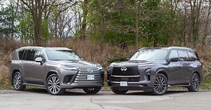 Infiniti QX80 vs Lexus LX 600 Comparison: Big SUVs, Big Luxury