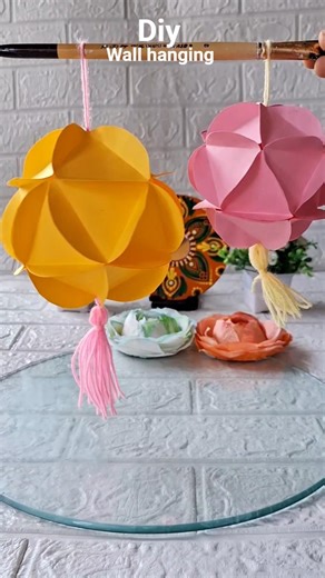 Diy Home decor ideas 💛🩷|| #shorts #homedecor #viral #youtubeshorts#craft #diy