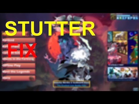BRAWLHALLA - Gameplay STUTTER/LAG FIX even if internet/PC is fine.