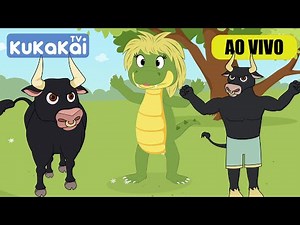 AO VIVO - Boi da Cara Preta, Cuca, Nana Neném - KuKaKai Tv | Vídeo Infantil | Português