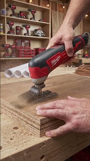 Milwaukee M12 Fuel Multi-Tool: Small Size, Massive Power#woodworking#tools4life #powertools#milwauke