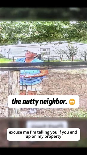the nutty neighbor. 🙄 #crazyneighbor #karen #crazylady #neighborissues #wtf