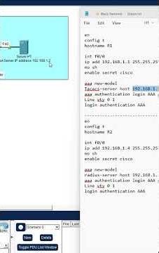 6.AAA Configuration for Router in CISCO Packet Tracer.