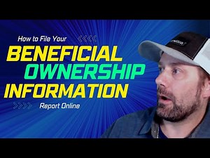 How to File Your Beneficial Ownership Information Online