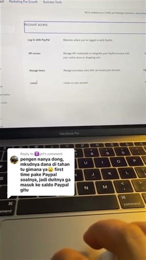 New PayPal tutorial process (educational program) #glitch #stepbystep #tapin #paypal