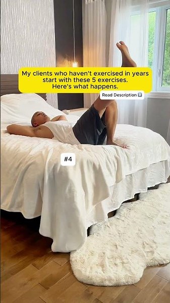 5 Moves for total beginners (Gentle Beginner Workout)