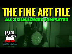 The Fine Art File - All Challenges - GTA Online