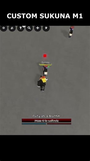 *WIP* Custom Sukuna M1 #skillbuilding #roblox #jjs #jujutsushenanigans #jujutsukaisen #jjk #sukuna