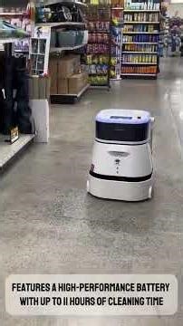 C2 Commercial Cleaning Robot in Action | All-in-One Vacuum, Scrub & Mop Solution #c3tech #robot