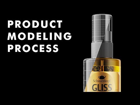 3Ds Max Product Modeling (Spray Bottle)