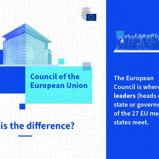 European Council and Council of the European Union – what's the difference? 🤔 Check out this feature story to learn more🔗 https://link.europa.eu/PrFBC4 | Council of the European Union