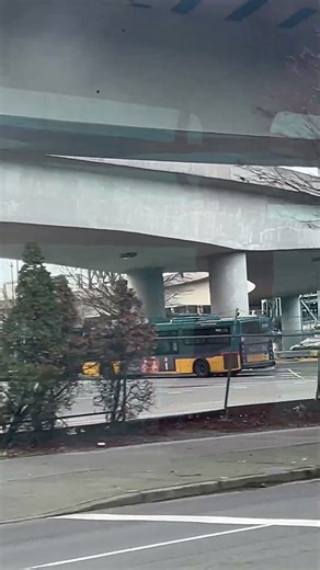 On the #150 Metro bus heading north to downtown Seattle #seattlevibes #travelwashington