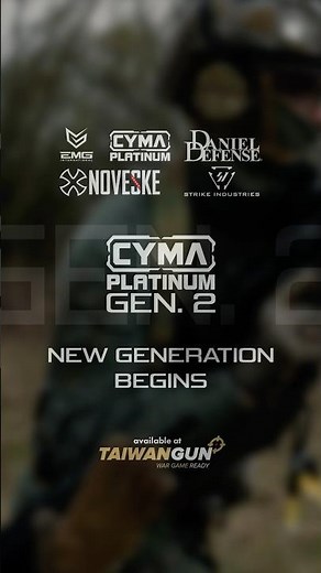 CYMA Gen-2 hits different 🔥 Licensed builds, real performance #shorts #airsoft