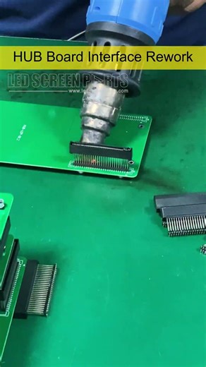 How to Replace Damaged 52-Pin Signal Connectors on LED HUB Boards