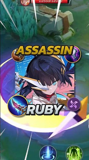 Assassin Ruby vs Fighter Ruby! Mobile Legends #mobilelegends #mlbb #gaming