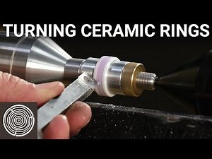 Turning Ceramic Ring Cores