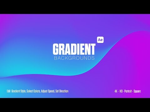 Gradient Background After Effects Tutorial