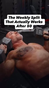 Men over 50 — training a muscle once per week isn’t enough anymore. After a workout, muscle growth signals last 24–48 hours. If you wait a full week, you miss multiple growth windows. The answer isn’t longer workouts. It’s smarter splits, better recovery, and hitting muscles twice per week. Train. Recover. Repeat. DM “TriCon” and I’ll send you a split built specifically for strength, muscle, and longevity after 50. | Walkerfitmuscle