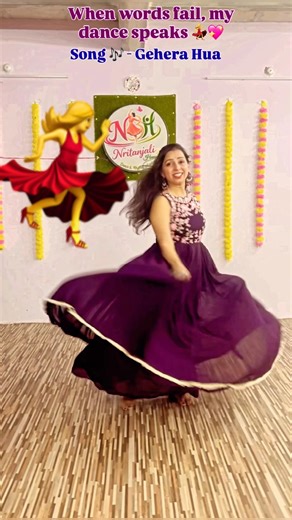 Gehera Hua…🎶 When words fail, my dance speaks #dance #trending #viral #shorts #explore @FitDanceTV