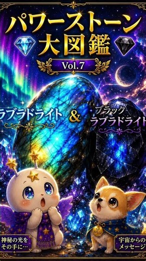 💎 ラブラドライト＆ブラックラブラドライト｜宇宙と夜空の輝き【パワーストーン大図鑑 Vol.7】