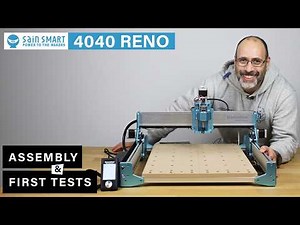SainSmart Genmitsu 4040 RENO CNC ⭐ Assembly Guide & First Tests