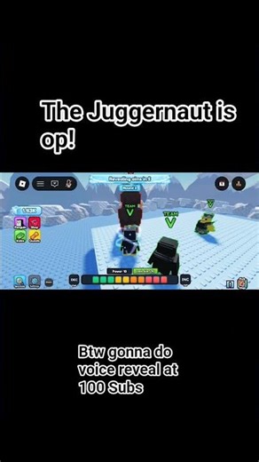 The Juggernaut is Overpowered! #roblox #goesviral