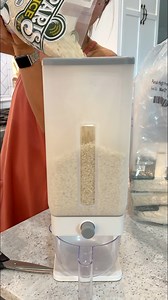 This rice container is a game changer!! Especially when it’s loaded eight the good stuff!🍚 🌾 #parishrice #rice #containers | Britney