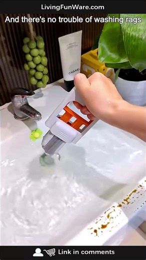 Foldable Mini Mop—One Push, All Clean. The lazy cleaner’s new favorite!