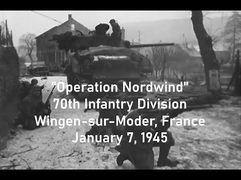 274th Infantry Regiment, 70th Infantry Division After the Battle for Wingen; January 7, 1945