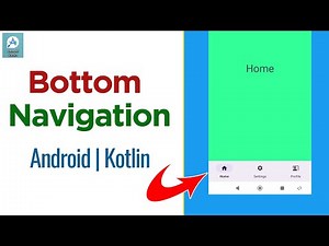 Bottom Navigation Bar in Android Studio | Fragments | Kotlin | 2023