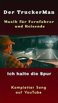 I'm staying on track | Through snow & night (40 tons) | Trucker Song German #longhauldriversong