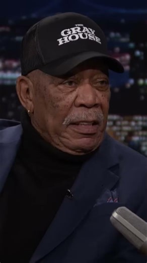 Morgan Freeman & Jimmy Fallon's Oscar Chat #shorts