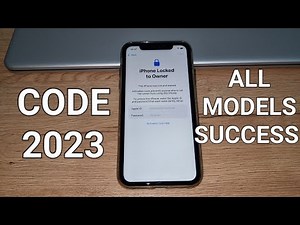 CODE 2023!! Permanently Unlock iCloud Activation Lock without Apple ID and Password✅