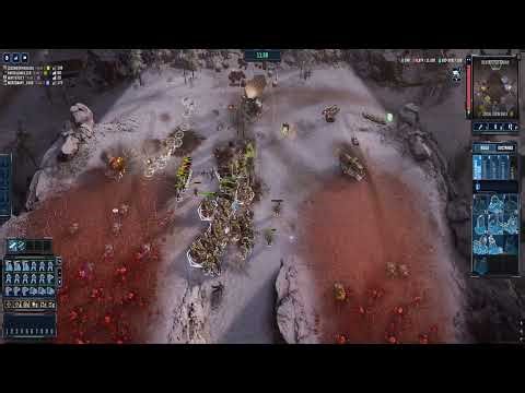 Tempest Rising 100 unit cap, a lot of nukes, 2vs2 multiplayer #5